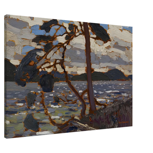 Tom Thomson - SKETCH FOR THE WEST WIND 1916 Canvas - 20x30 cm / 8x12 inches-canvas