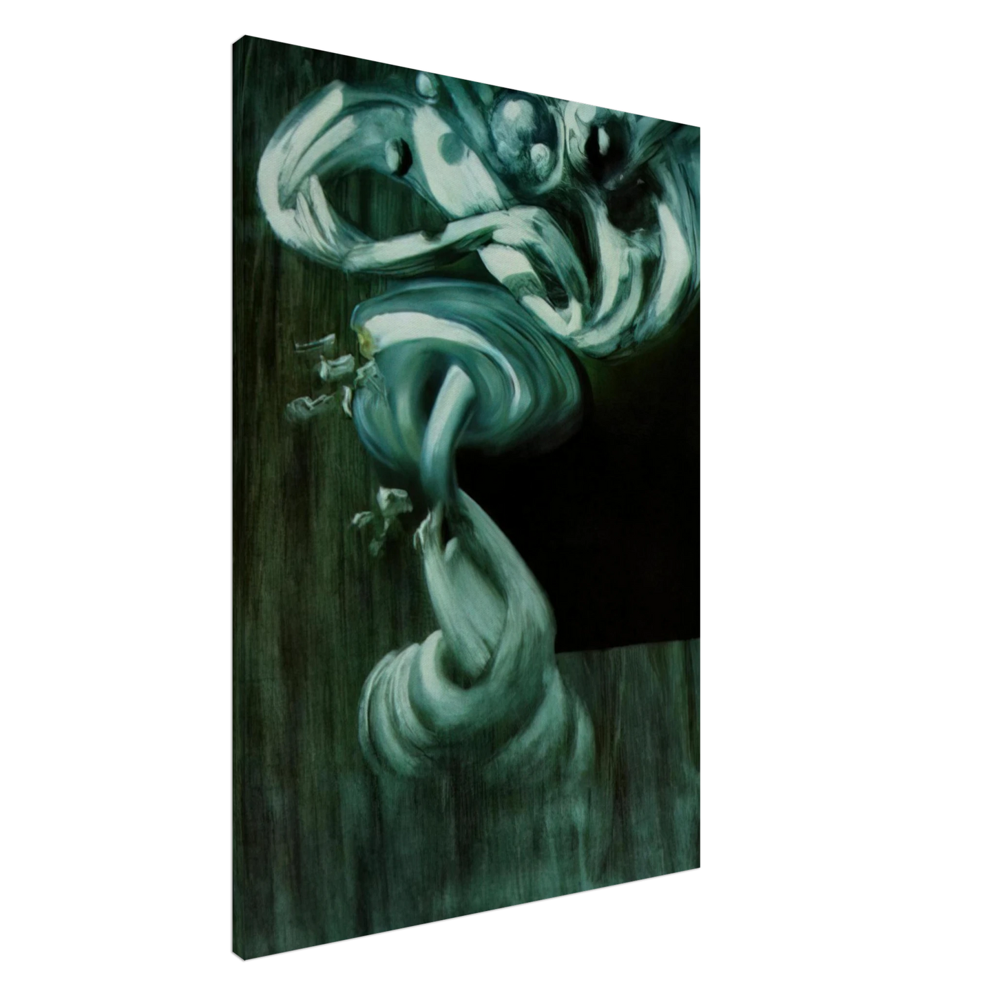 Salvador Dali - STUDY FOR A FRUIT BOWL IN STILL LIFE FAST MOVING Canvas - 20x30 cm / 8x12 inches-canvas