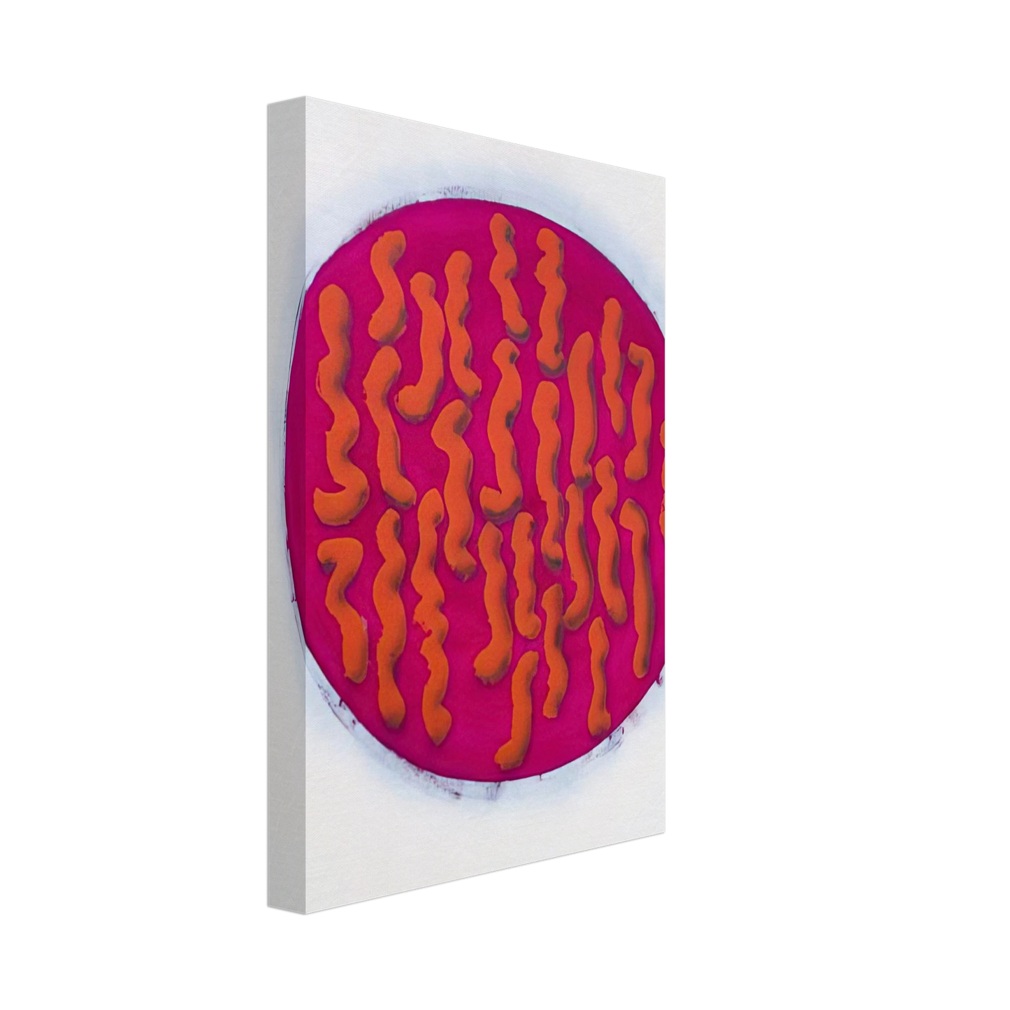 John Altoon - Untitled Sunset Series 32  - 1965 Canvas - 40x60 cm / 16x24 inches-canvas