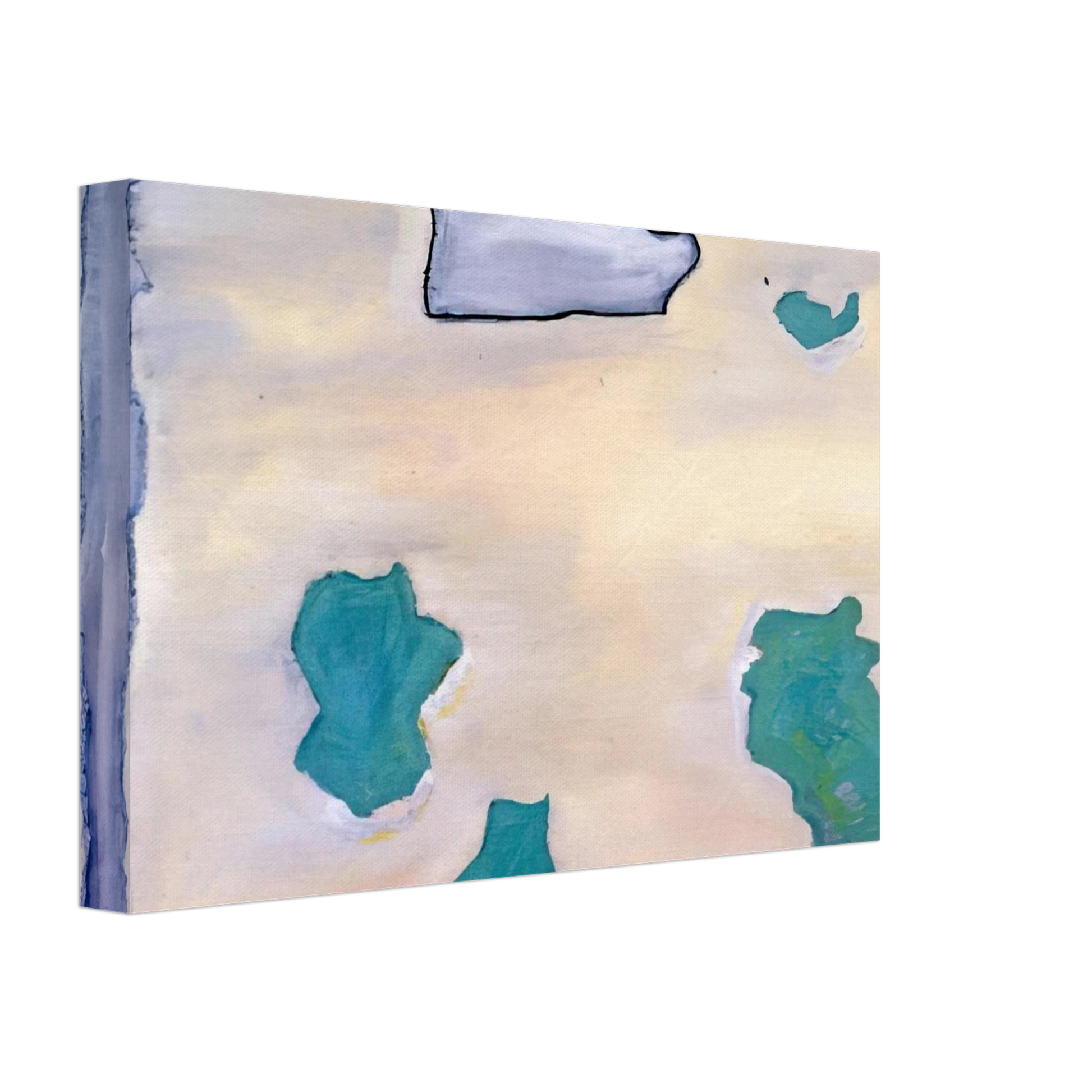 Ralston Crawford - Untitled - 2006 Canvas - 40x60 cm / 16x24 inches-canvas