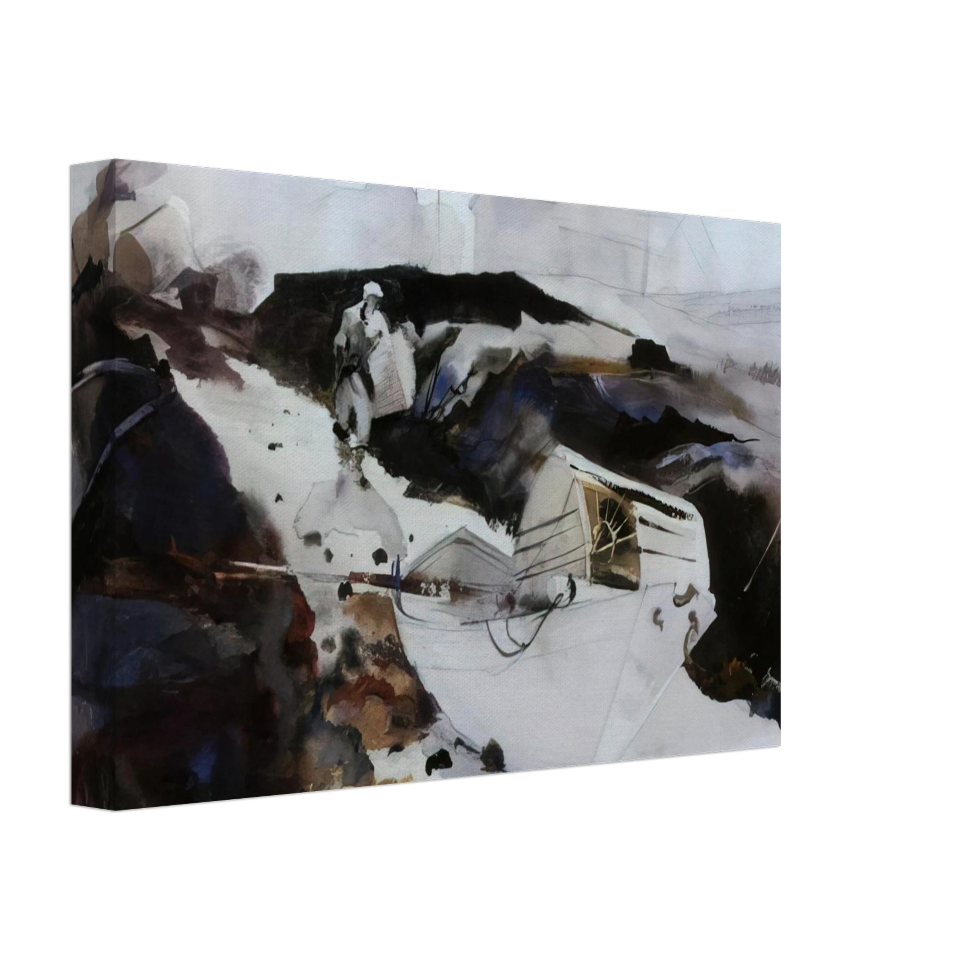 Andrew Wyeth - THE WHITE DORY 1941 Canvas - 40x60 cm / 16x24 inches-canvas