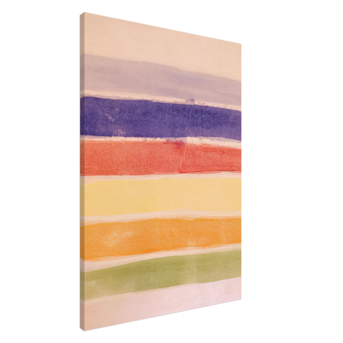 Ronnie Landfield - Meadow - 1981 Canvas - 20x30 cm / 8x12 inches-canvas