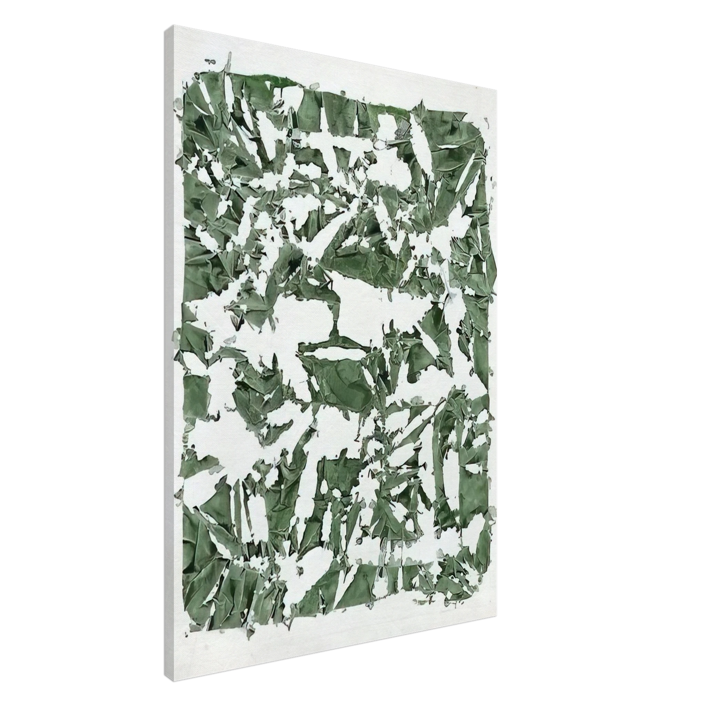 Simon Hantai - Tabula - 1980 Canvas - 20x30 cm / 8x12 inches-canvas