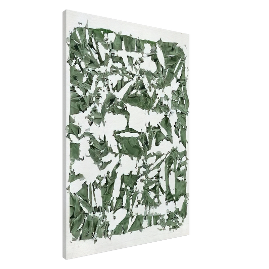 Simon Hantai - Tabula - 1980 Canvas - 20x30 cm / 8x12 inches-canvas