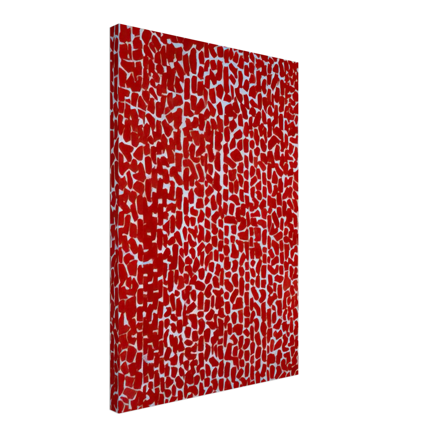 Alma Woodsey Thomas - RED ROSE CANTATA 1973 Canvas - 40x60 cm / 16x24 inches-canvas