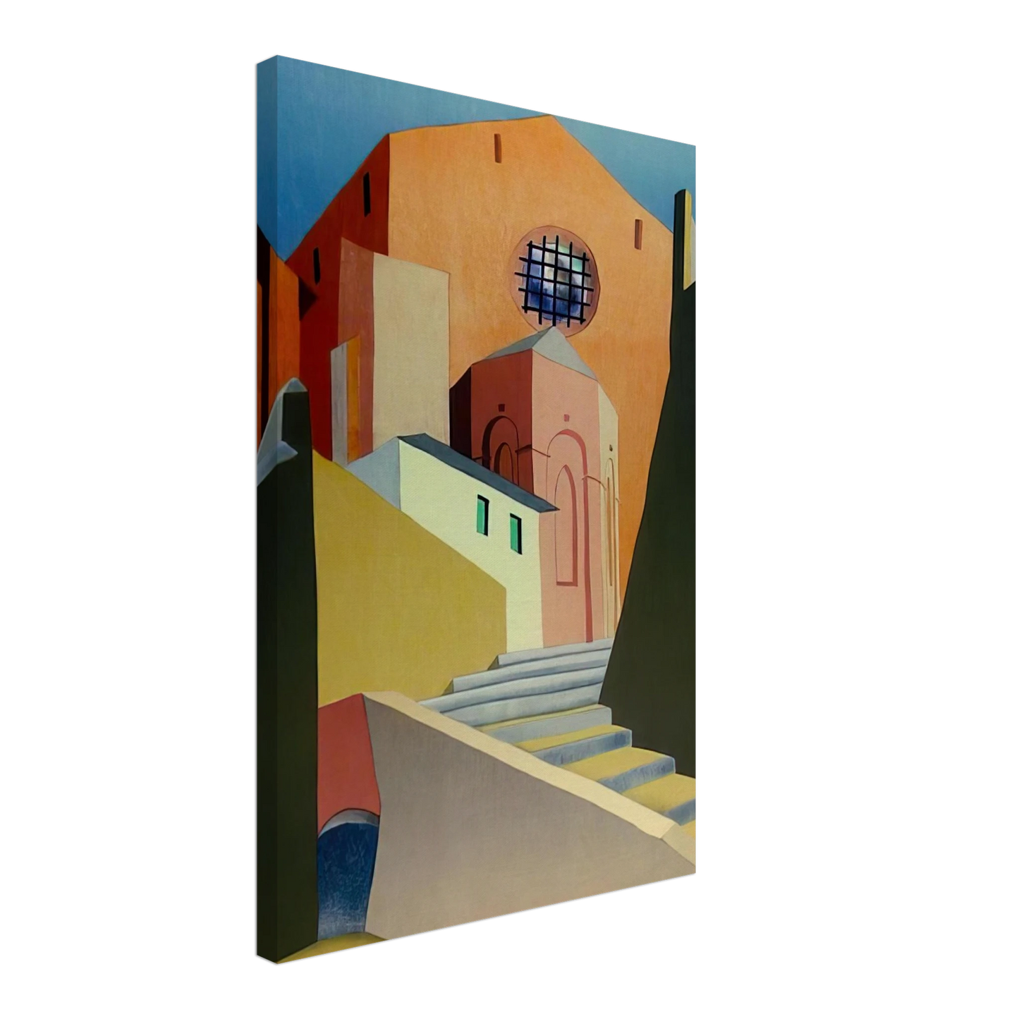 Clarence Holbrook Carter - Sienna - 1979 Canvas - 40x60 cm / 16x24 inches-canvas