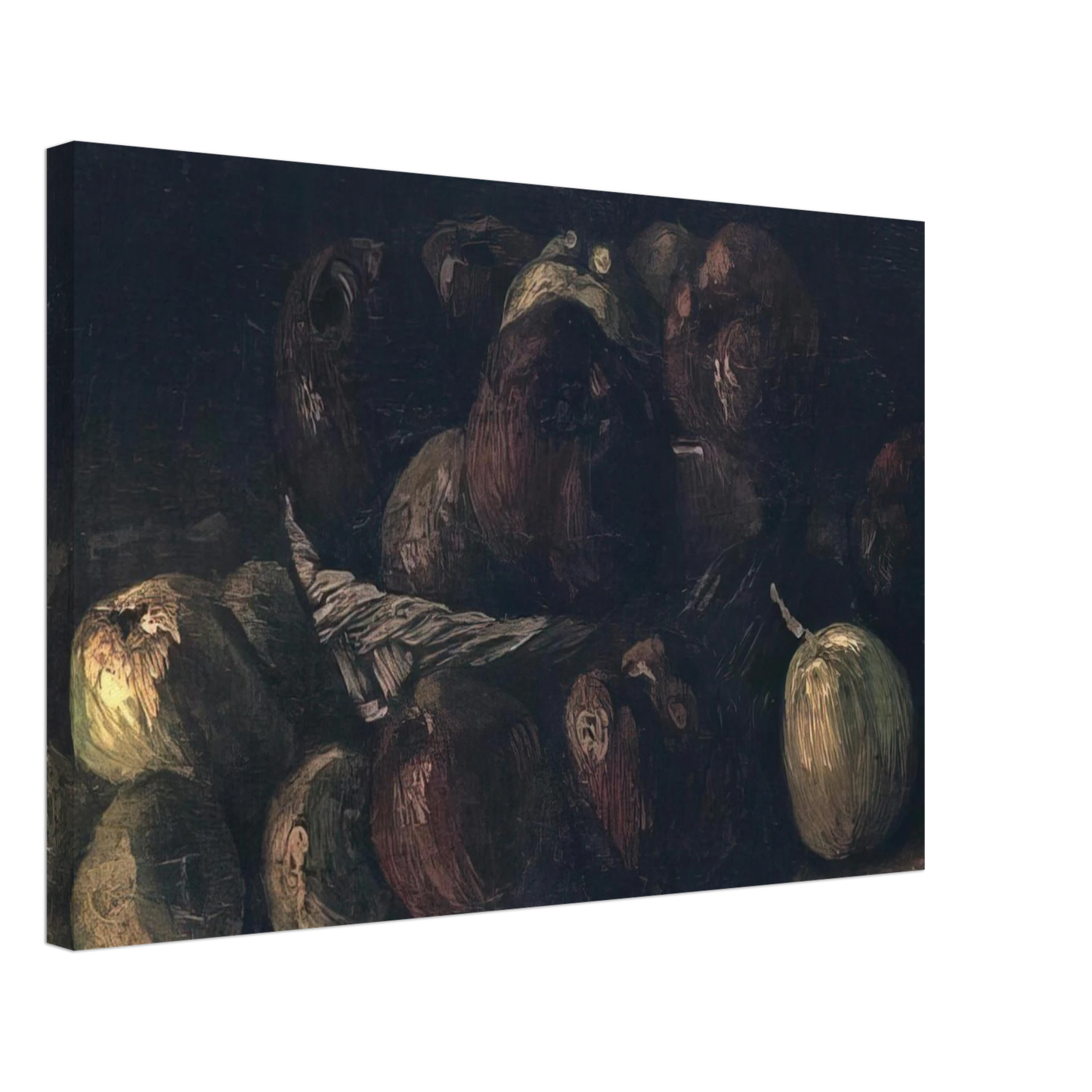 Vincent van Gogh - Still life with a basket of apples Canvas - 40x60 cm / 16x24 inches-canvas