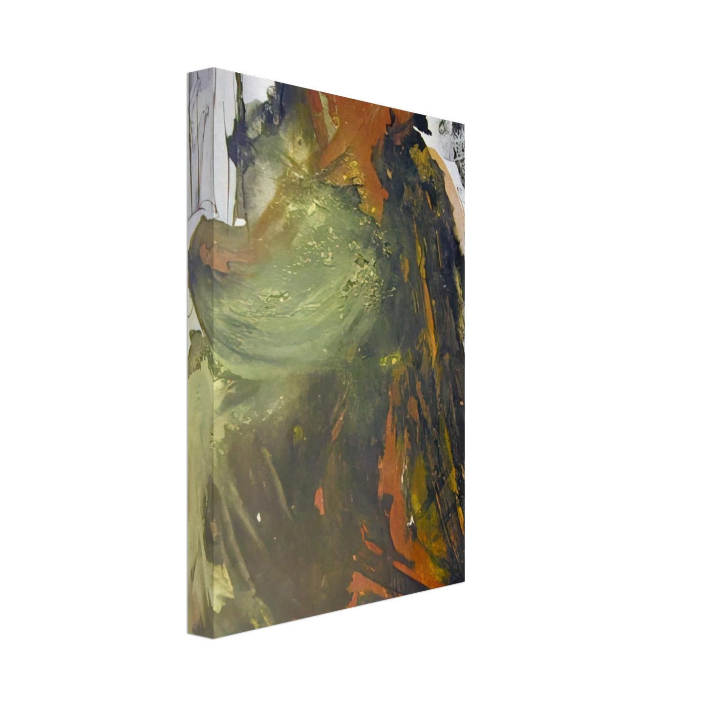 Salvador Dali - PLANCTUS DAVID IN MORTEM SAUL 1967 Canvas - 40x60 cm / 16x24 inches-canvas