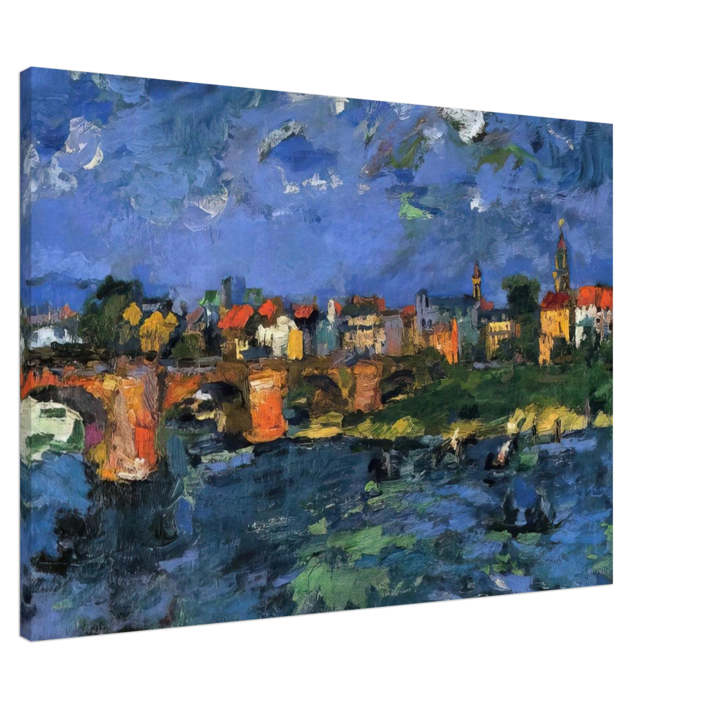 OSKAR KOKOSCHKA - NOT_DETECTED_235875 Canvas - 20x30 cm / 8x12 inches-canvas