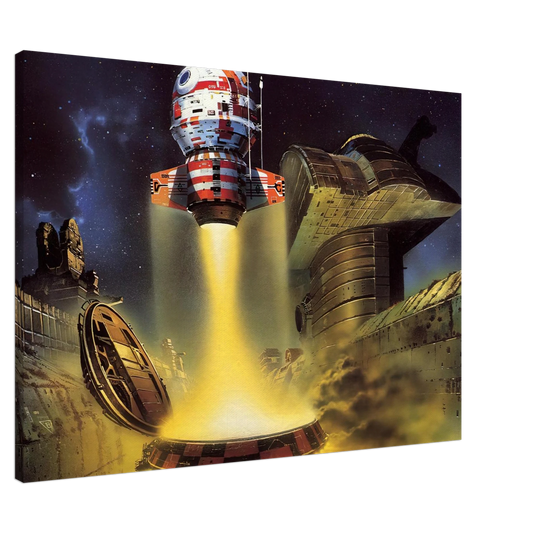 Chris Foss - Chris Foss Canvas - 20x30 cm / 8x12 inches-canvas