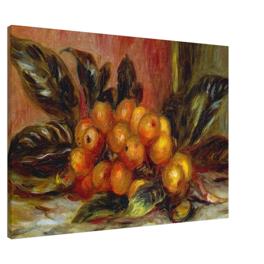 Pierre-Auguste Renoir - Medlar Branch Canvas - 20x30 cm / 8x12 inches-canvas
