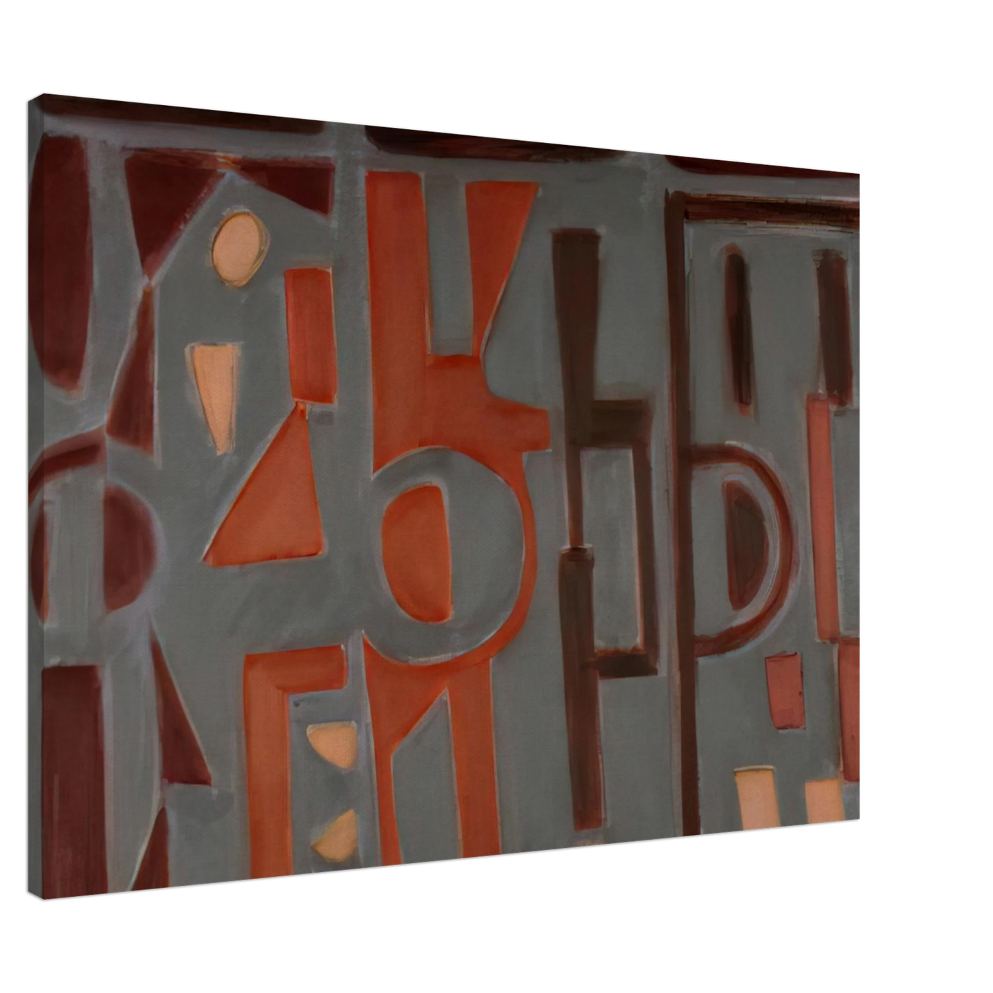 Will Barnet - Conversation - 2009 United States Canvas - 20x30 cm / 8x12 inches-canvas