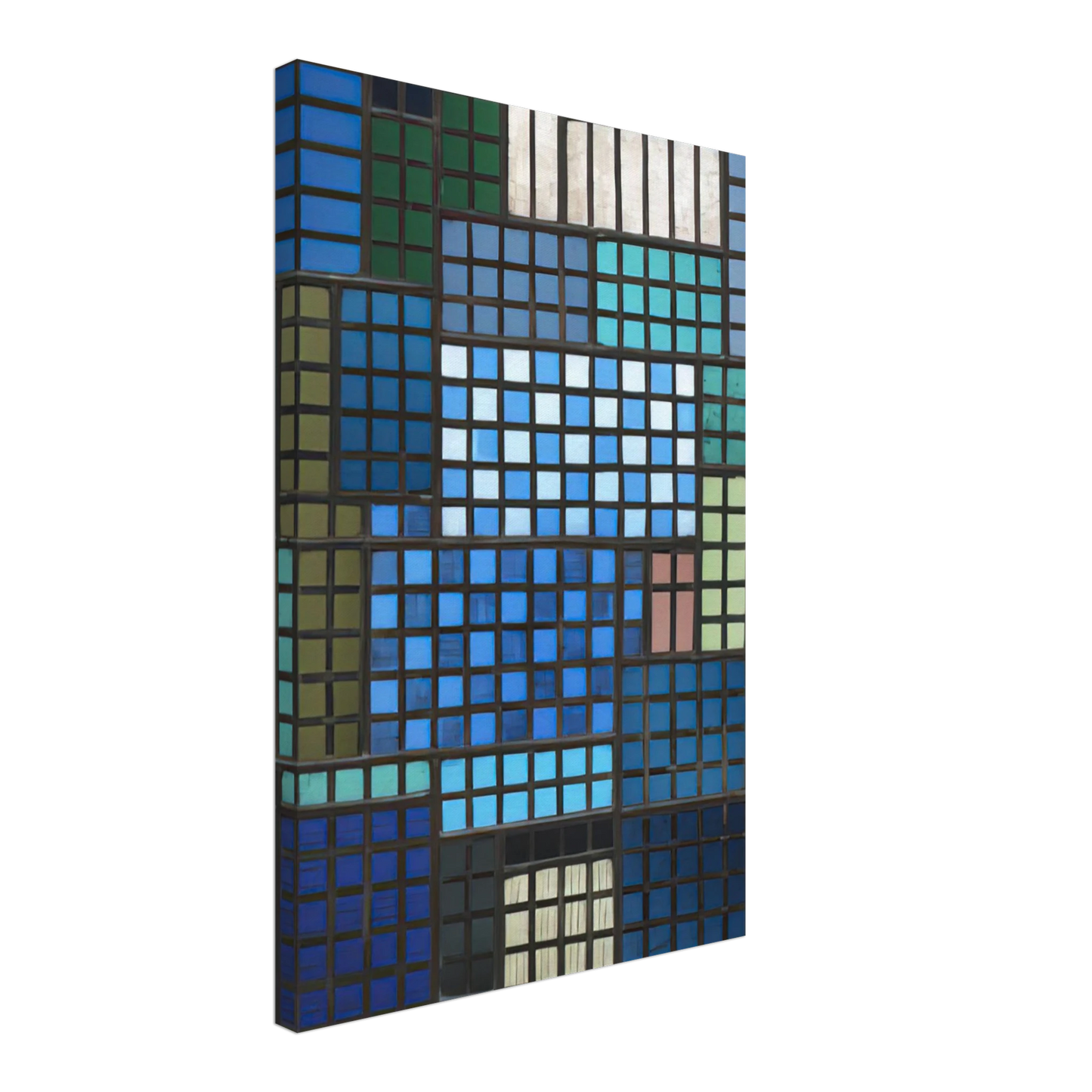 Josef Albers - PARK 1924 Canvas - 40x60 cm / 16x24 inches-canvas