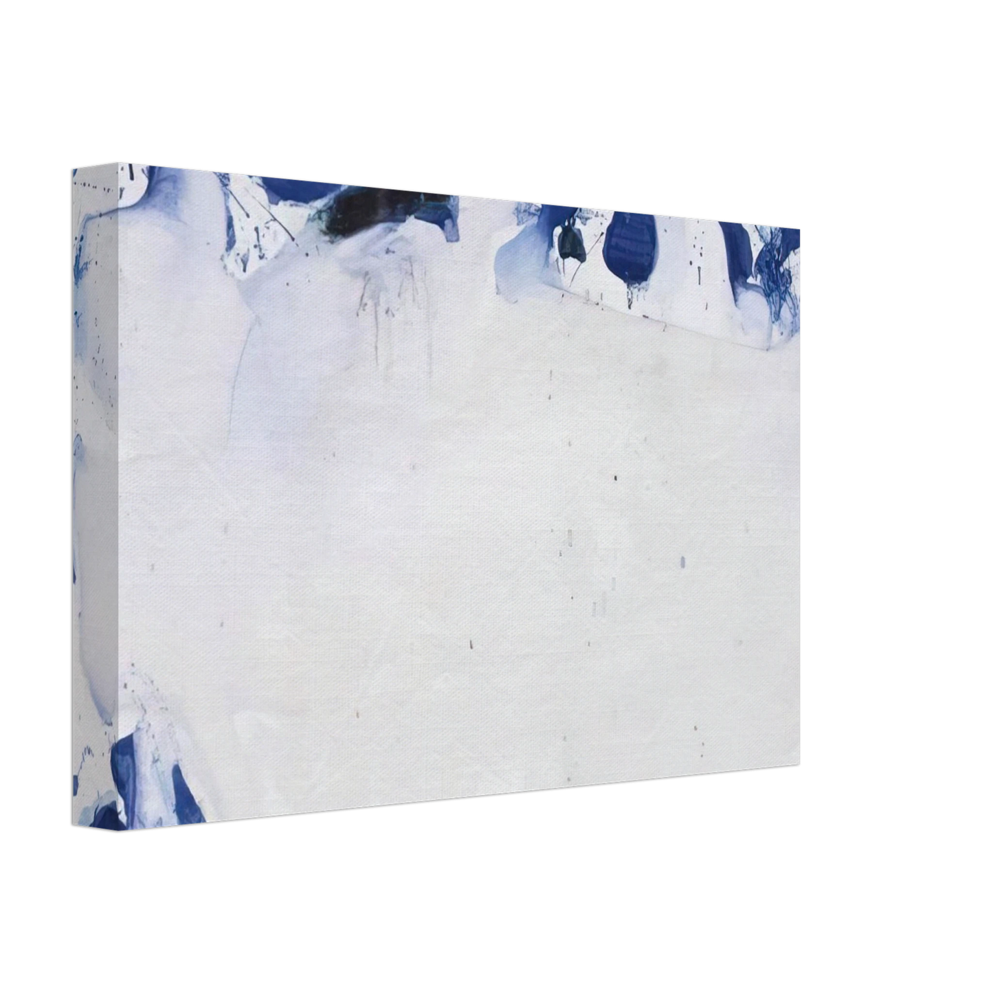 Sam Francis - Composition in Blue and White Canvas - 70x100 cm / 28x40 inches-canvas