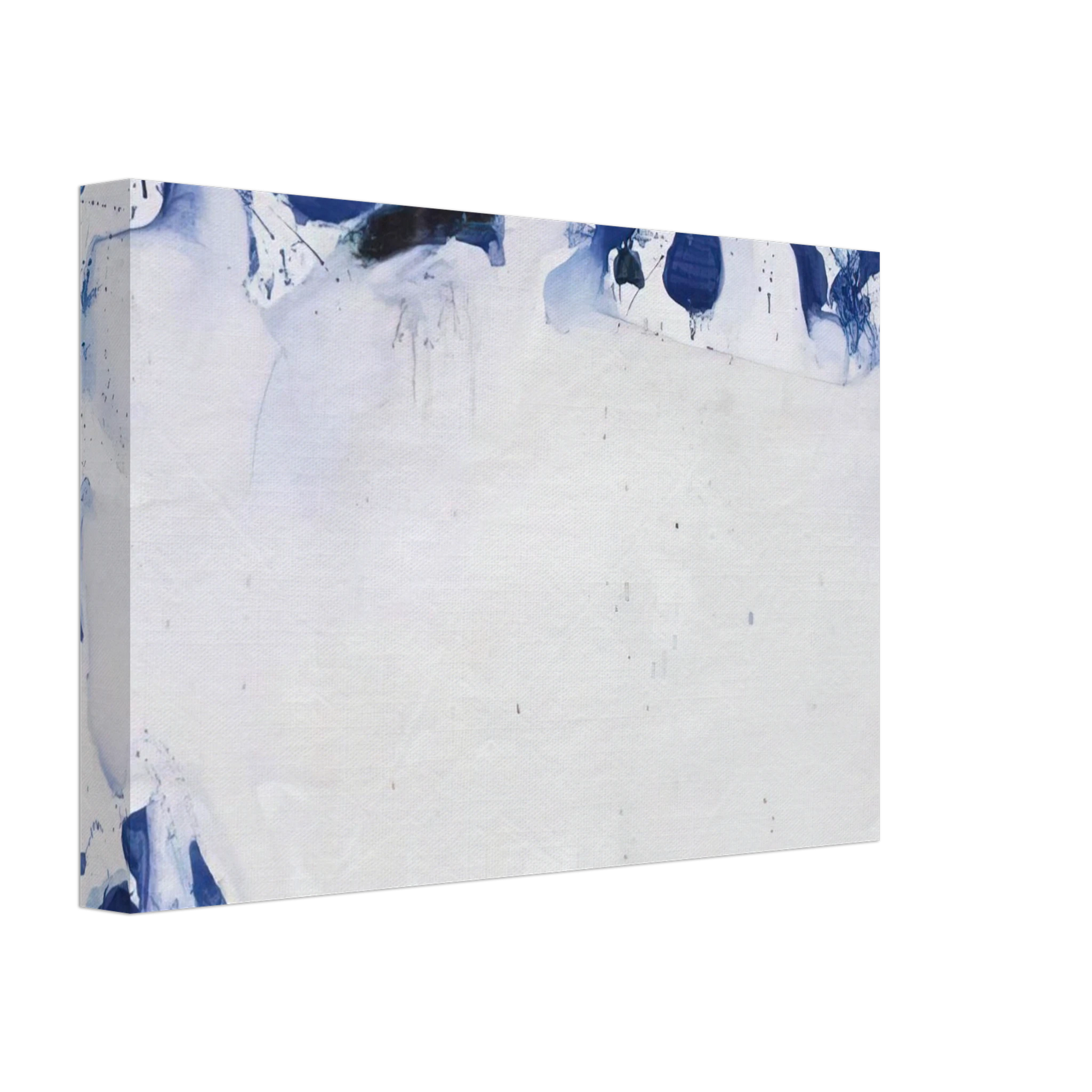 Sam Francis - Composition in Blue and White Canvas - 70x100 cm / 28x40 inches-canvas