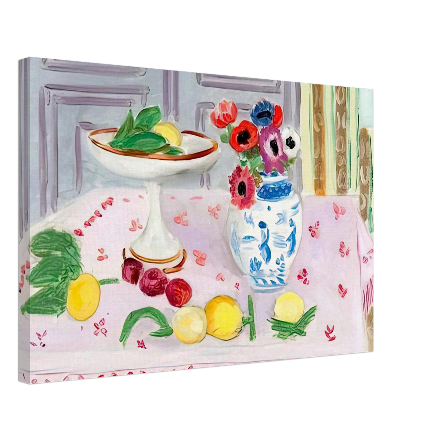 Henri Matisse - THE PINK TABLECLOTH 1925 Canvas - 70x100 cm / 28x40 inches-canvas