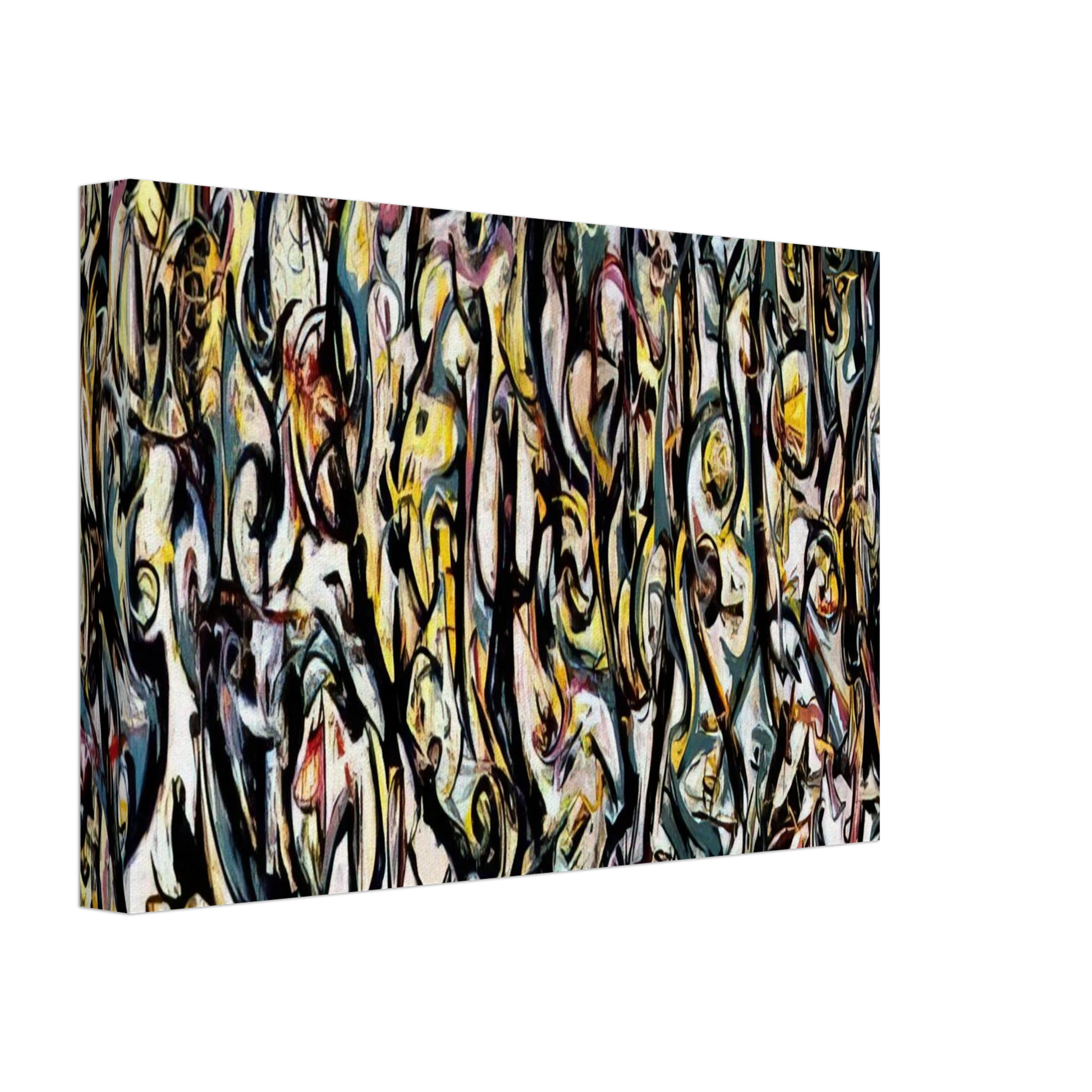 Jackson Pollock - MURAL 1943 1 Canvas - 70x100 cm / 28x40 inches-canvas