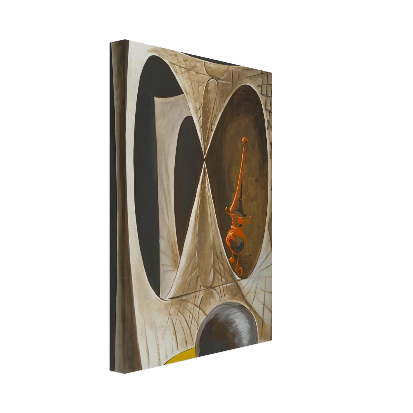 Man Ray - DIDEROT S HARPSICHORD OR THE MERCHANT OF VENICE Canvas - 40x60 cm / 16x24 inches-canvas