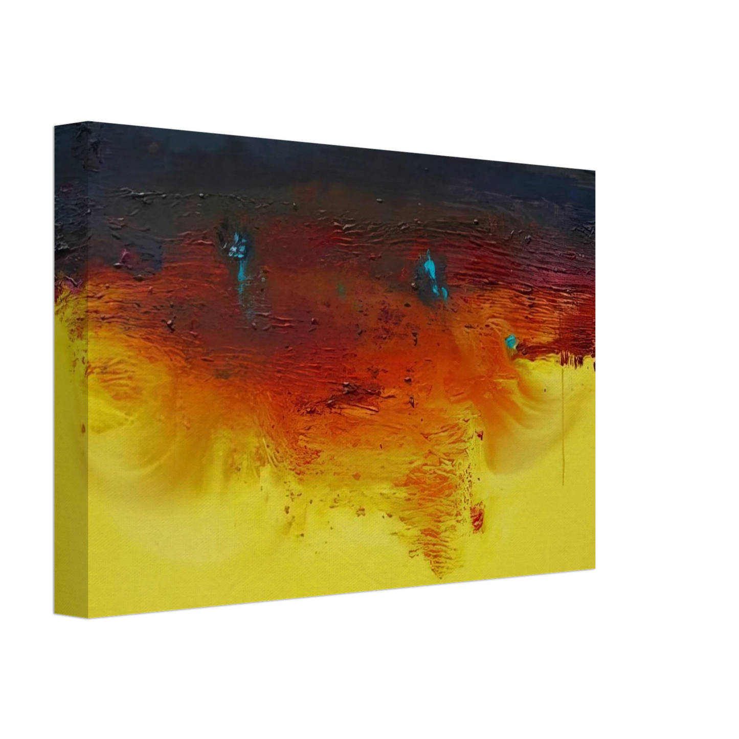 Helen Frankenthaler - Adirondacks - 1992 Canvas - 40x60 cm / 16x24 inches-canvas