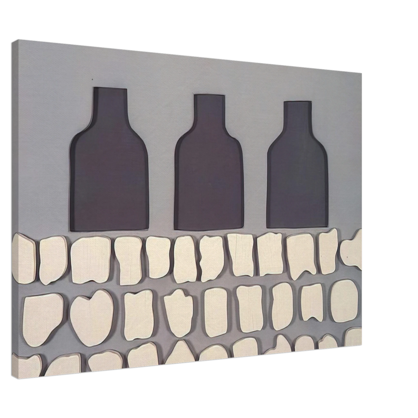 Forrest Bess - The Three Doors - 1959 Canvas - 20x30 cm / 8x12 inches-canvas