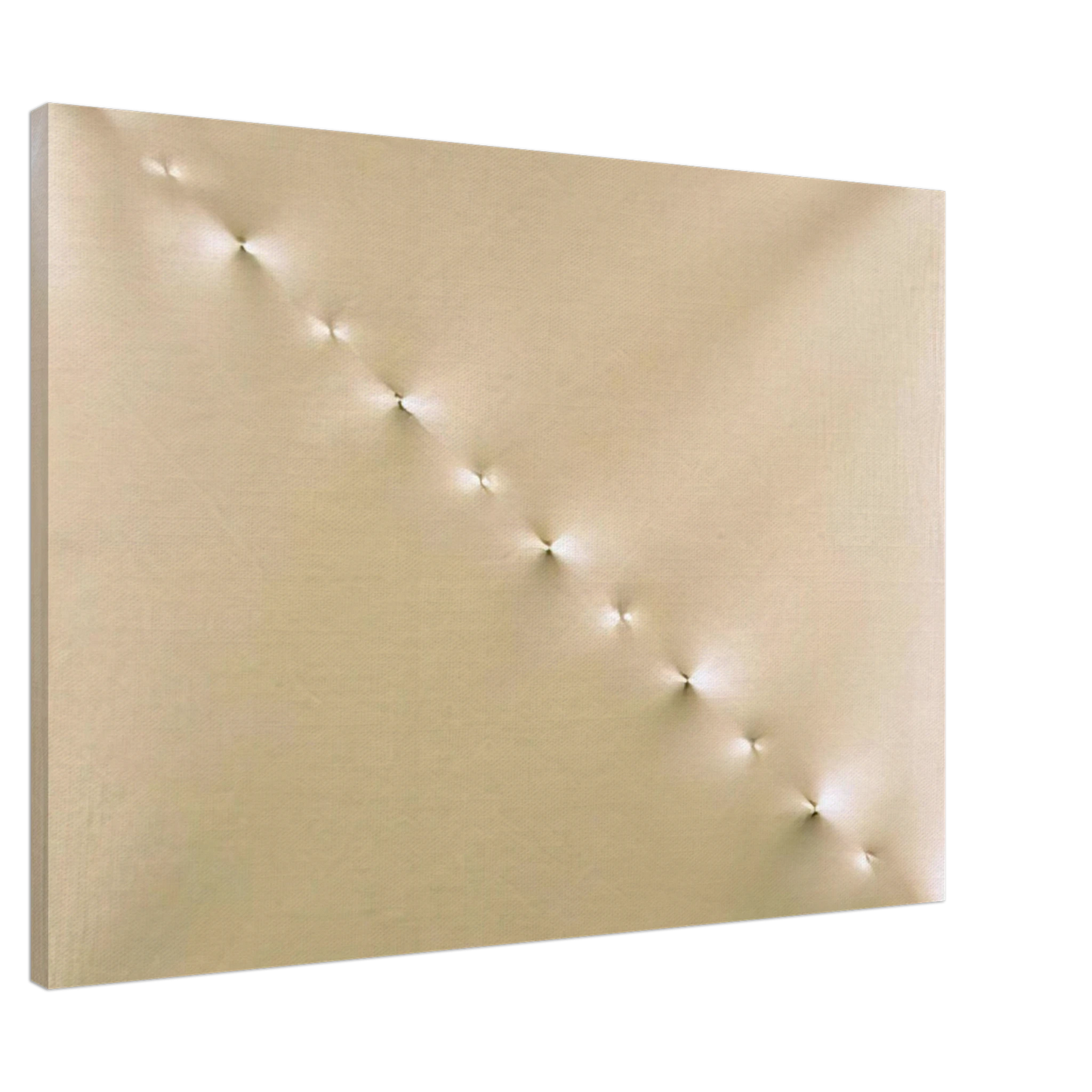 Enrico Castellani - Untitled - Spatialism Canvas - 20x30 cm / 8x12 inches-canvas