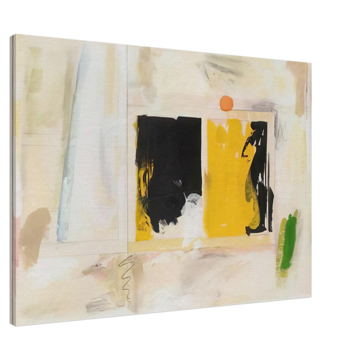 Mark Lancaster - HoustonSony - Abstract Expressionism Canvas - 20x30 cm / 8x12 inches-canvas