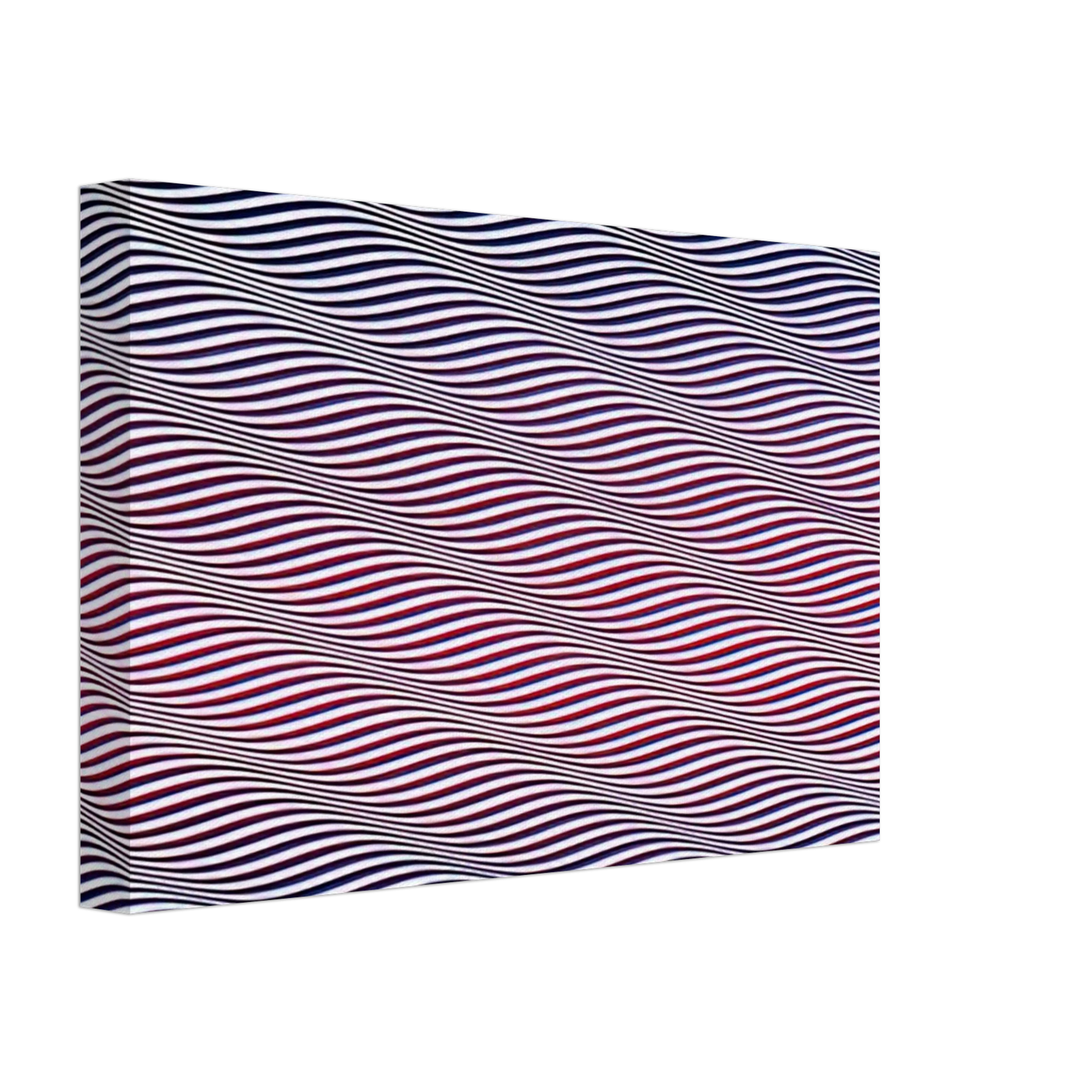 Bridget Riley - CATARACT 3 1967 Canvas - 70x100 cm / 28x40 inches-canvas
