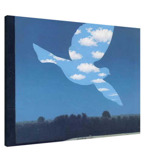 Rene Magritte - THE RETURN 1940 Canvas - 20x30 cm / 8x12 inches-canvas
