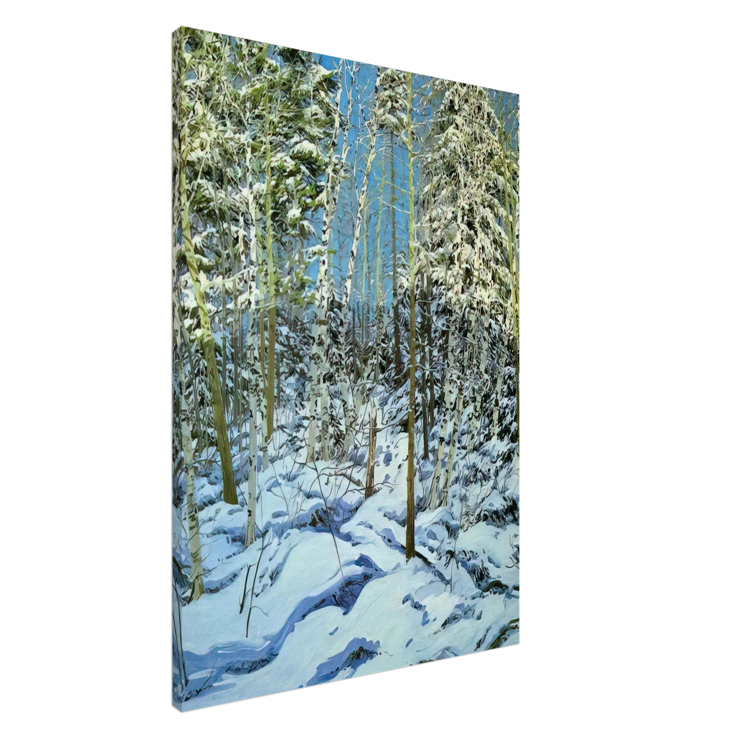 Neil Welliver - Shadow - Contemporary Realism Canvas - 20x30 cm / 8x12 inches-canvas