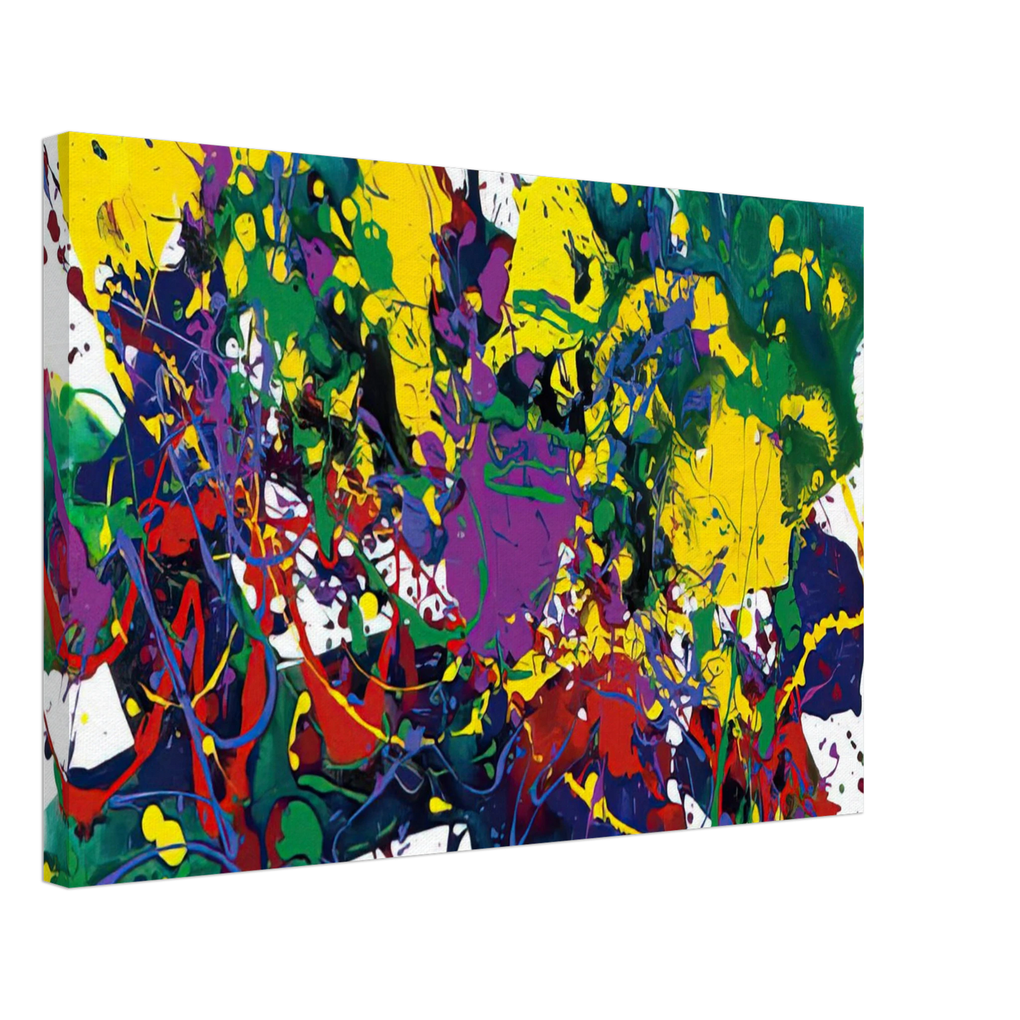 Sam Francis - Untitled  SFP94-107 SFF1751  Canvas - 40x60 cm / 16x24 inches-canvas