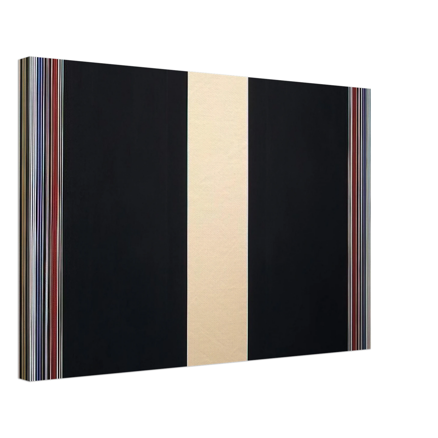 Gene Davis - Untitled - 1985 Canvas - 40x60 cm / 16x24 inches-canvas