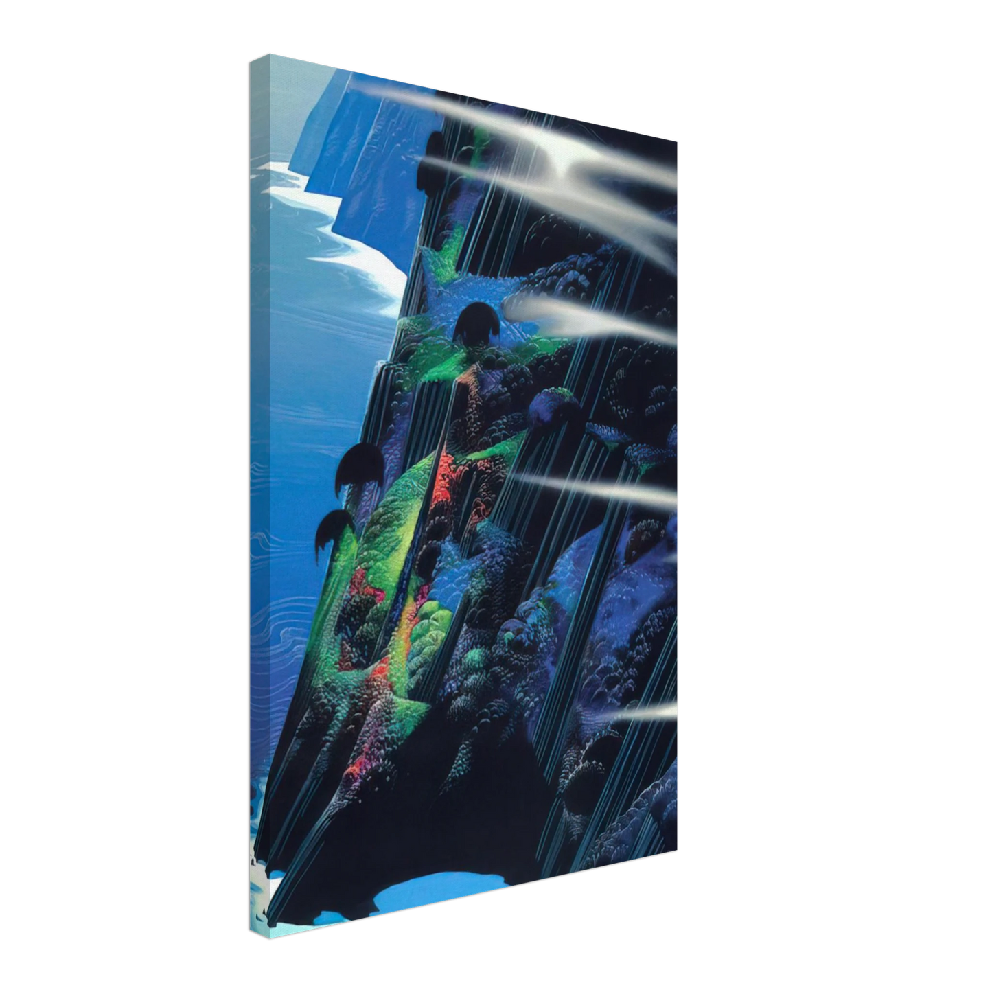 Eyvind Earle - Where Dreams are Born Canvas - 70x100 cm / 28x40 inches-canvas