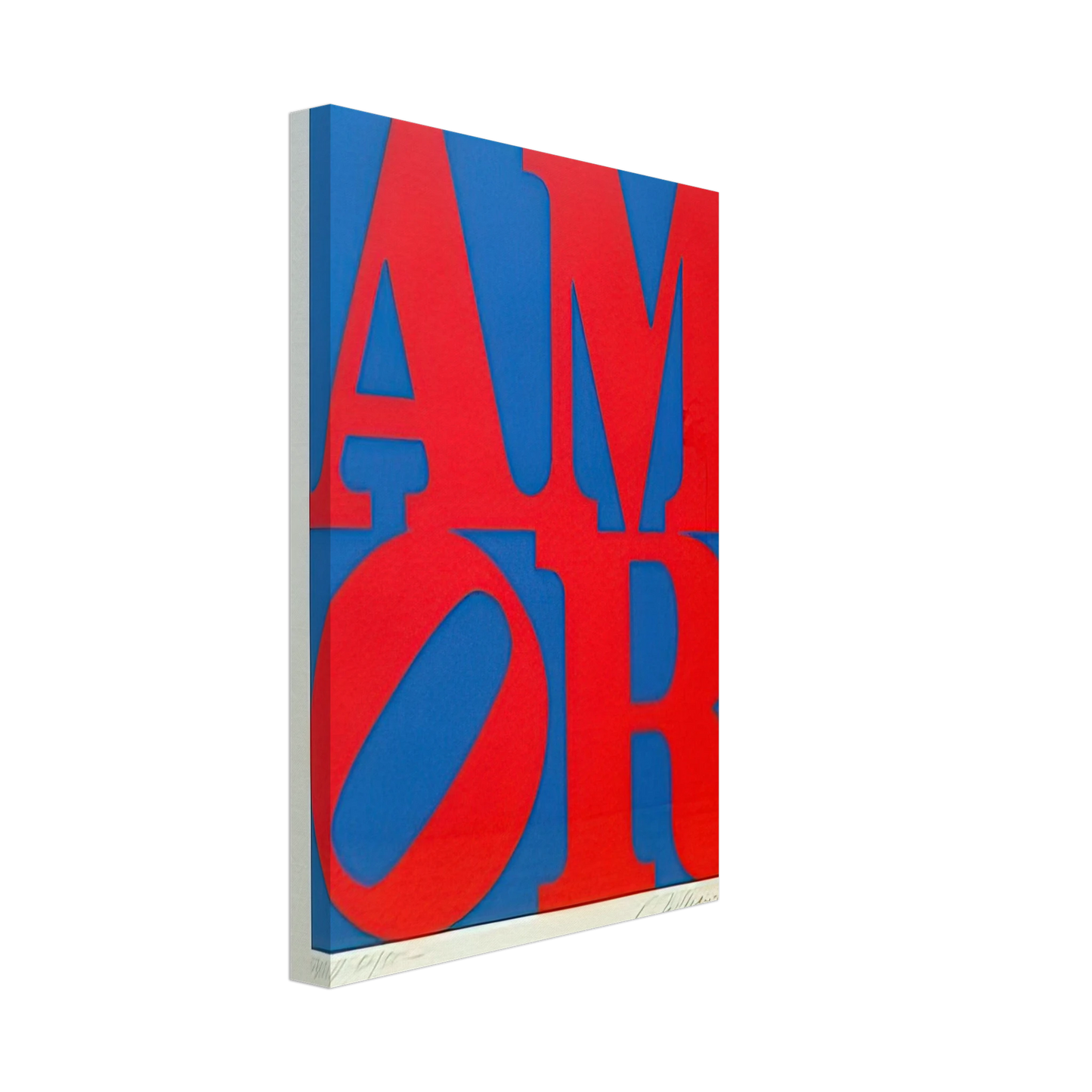 Robert Indiana - Amor Canvas - 70x100 cm / 28x40 inches-canvas