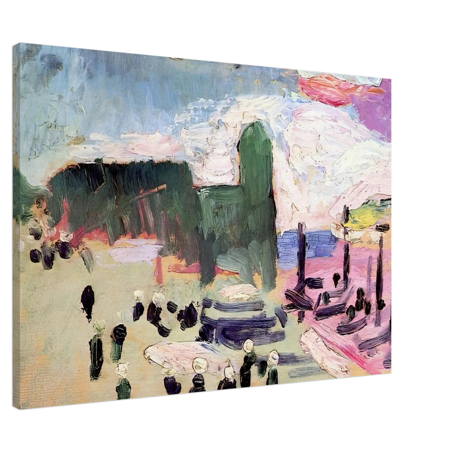 Henri Matisse - COLLIOURE 1905 Canvas - 20x30 cm / 8x12 inches-canvas