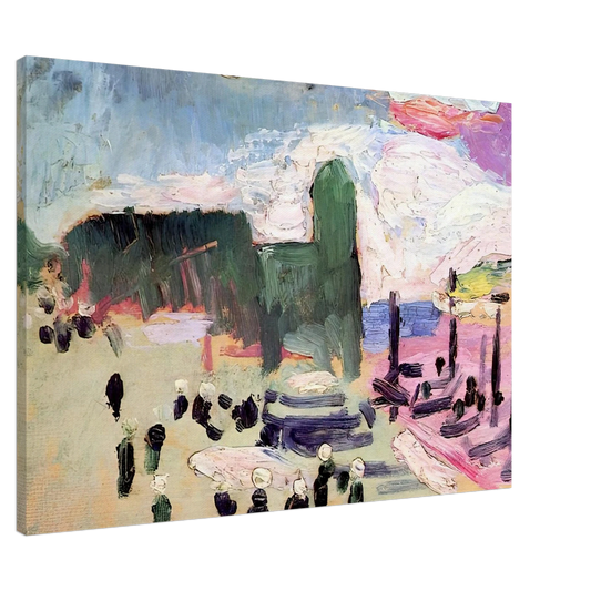 Henri Matisse - COLLIOURE 1905 Canvas - 20x30 cm / 8x12 inches-canvas
