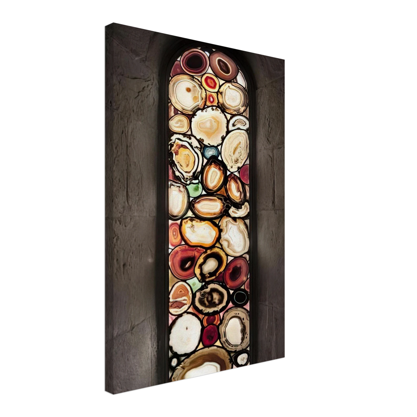 Sigmar Polke - AHATFENSTER 2009 1 Canvas - 40x60 cm / 16x24 inches-canvas