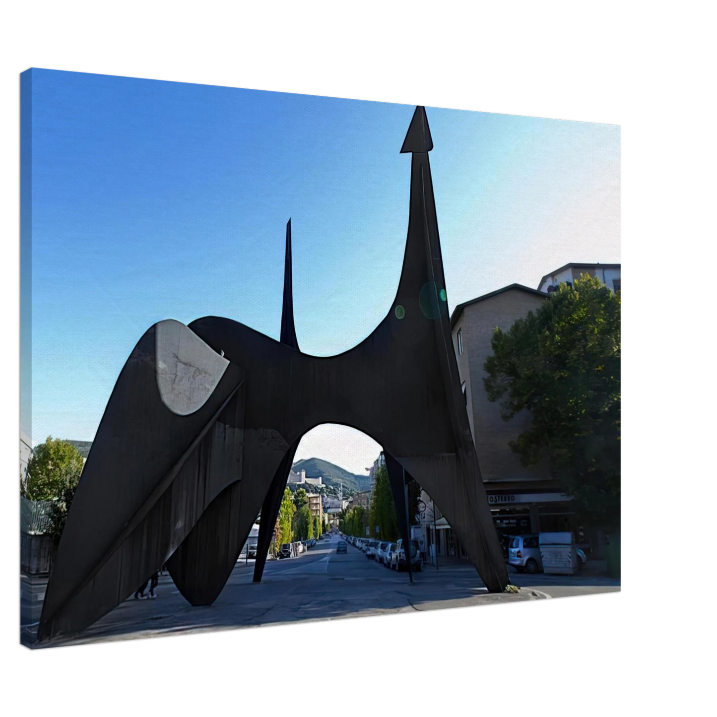 Alexander Calder - TEODELAPIO 1962 Canvas - 20x30 cm / 8x12 inches-canvas