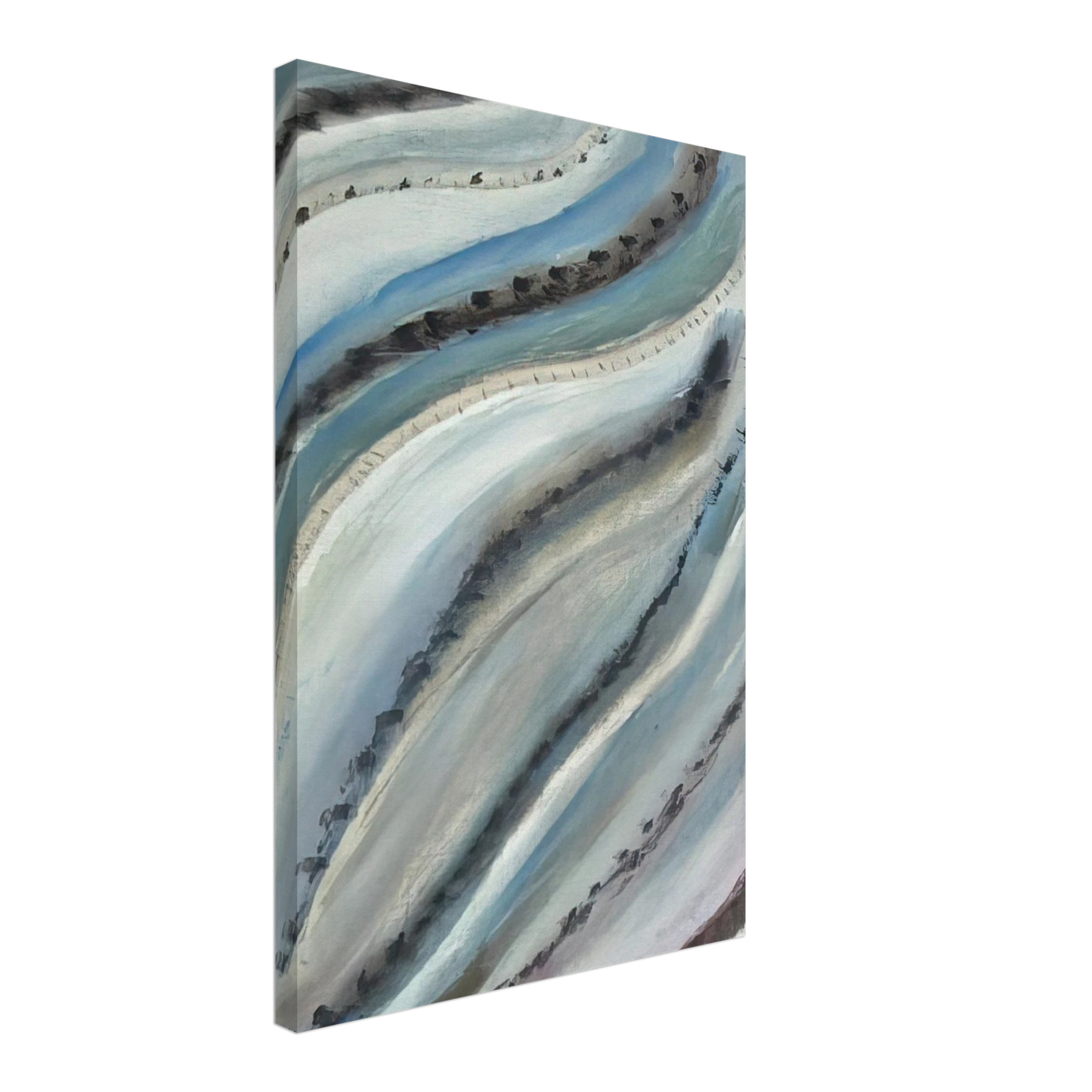 Henri Michaux - Untitled MP 1577 - 1977 Canvas - 70x100 cm / 28x40 inches-canvas