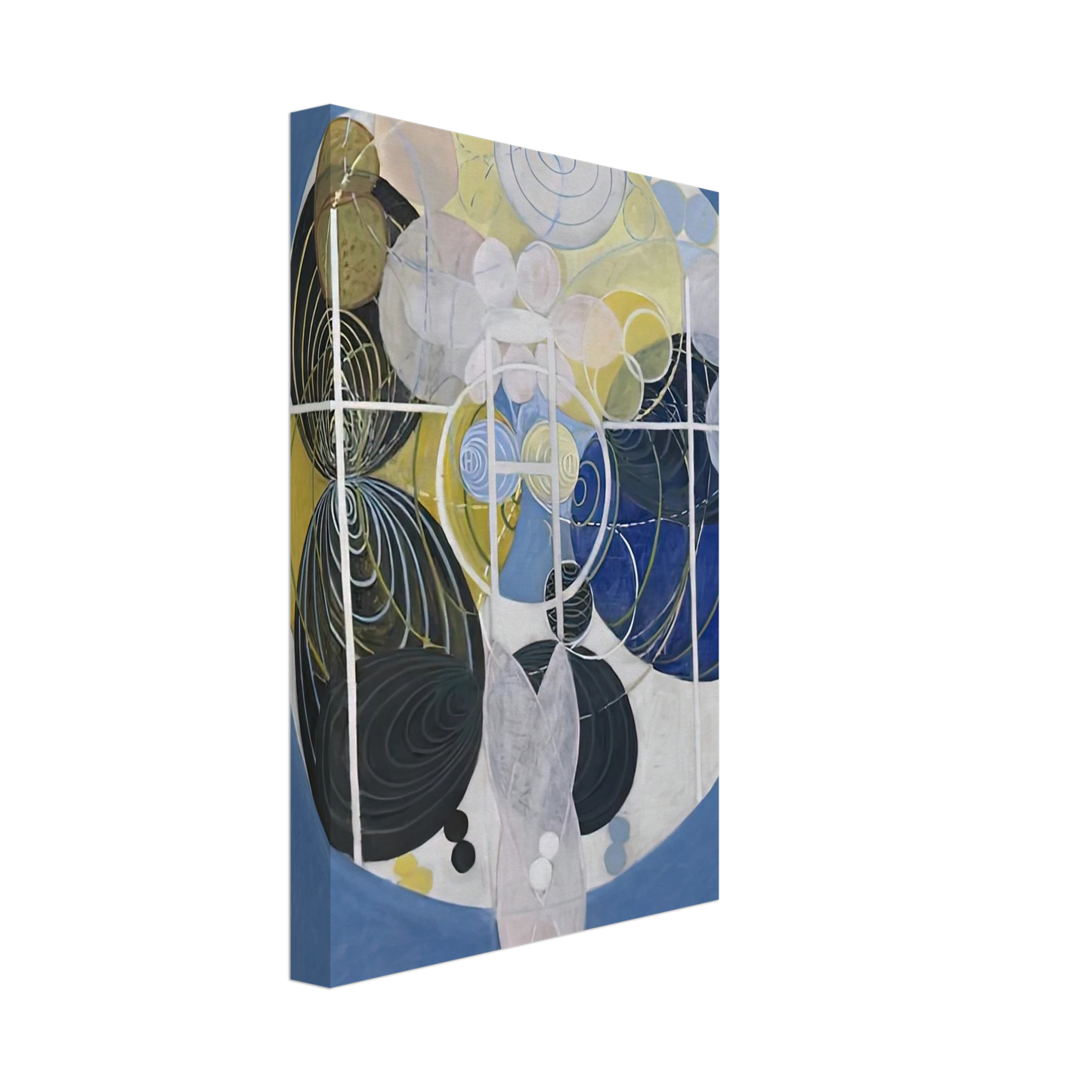 Hilma af Klint - THE LARGE FIGURE PAINTINGS NR 5 1907 Canvas - 70x100 cm / 28x40 inches-canvas