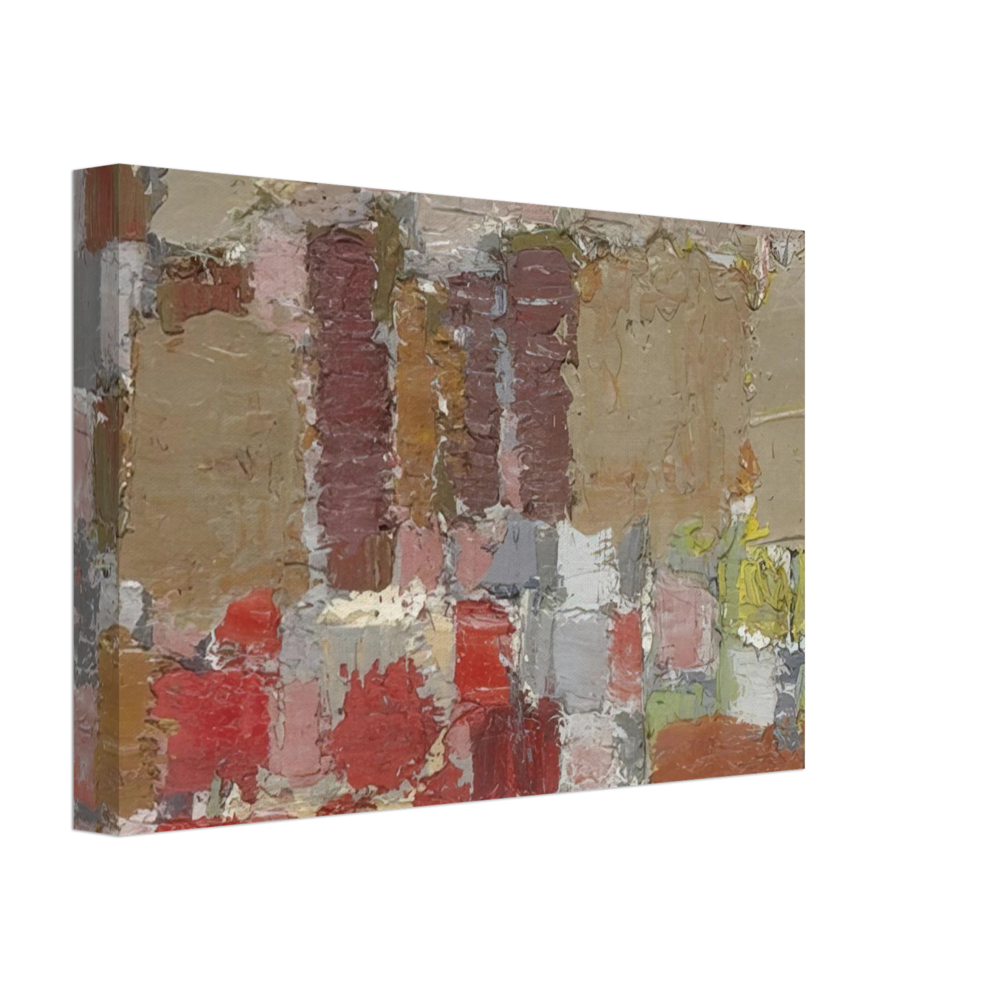 Nicolas de Stael - Composition - Art Informel Canvas - 40x60 cm / 16x24 inches-canvas