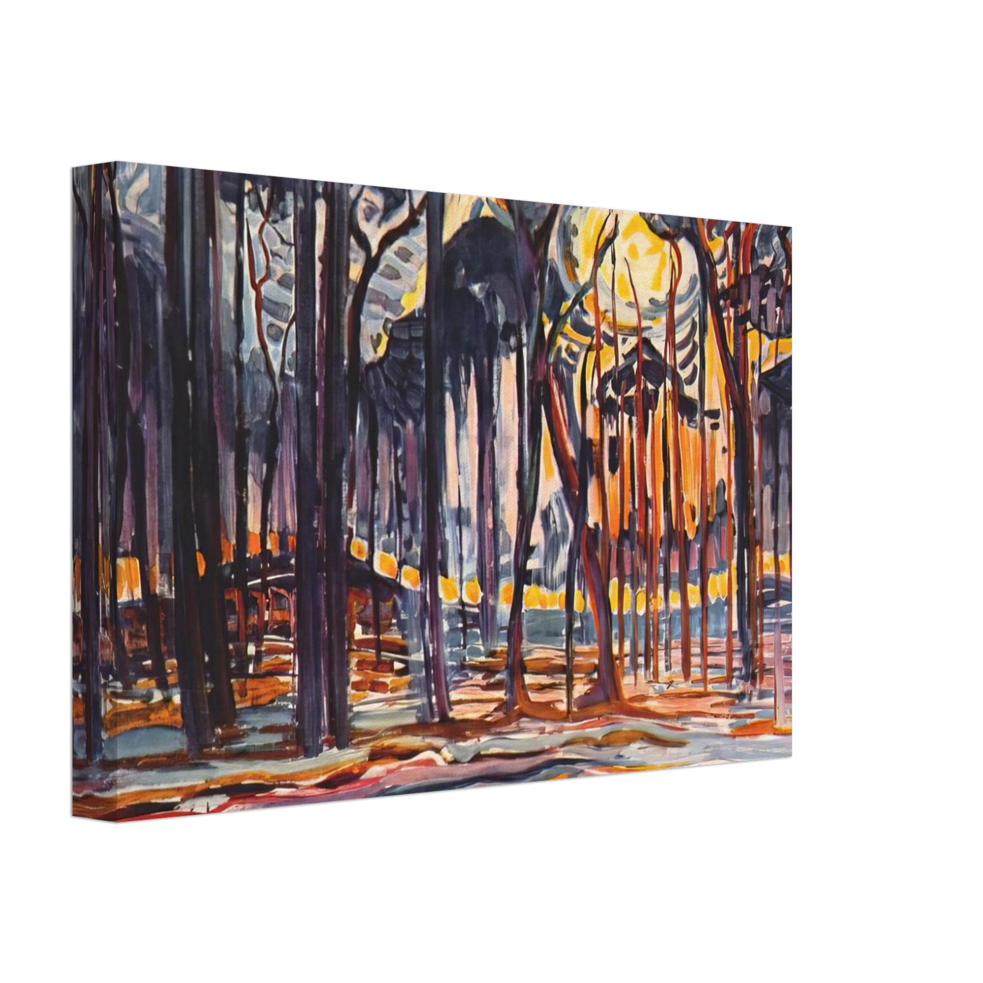 Piet Mondrian - Woods near Oele Canvas - 40x60 cm / 16x24 inches-canvas