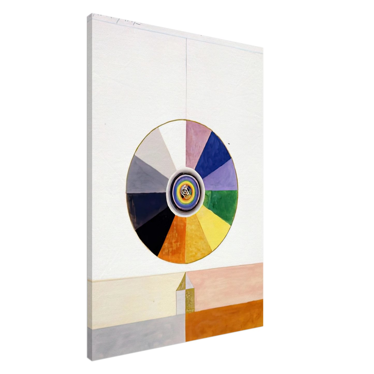 Hilma af Klint - SERIES VII NO 7D 1920 Canvas - 20x30 cm / 8x12 inches-canvas