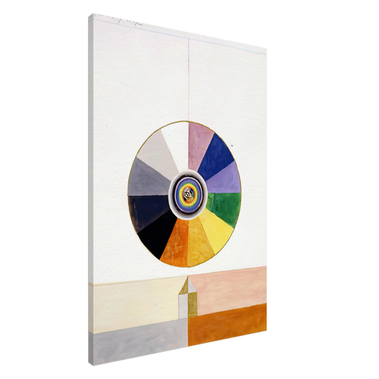 Hilma af Klint - SERIES VII NO 7D 1920 Canvas - 20x30 cm / 8x12 inches-canvas