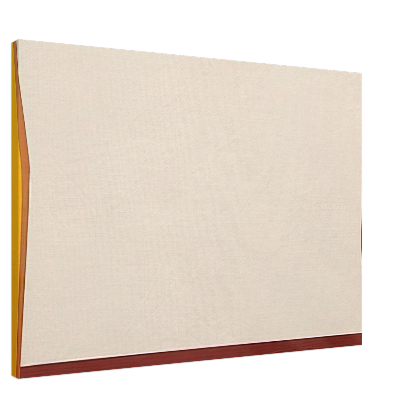 Larry Zox - White 7 - 1963 Canvas - 20x30 cm / 8x12 inches-canvas
