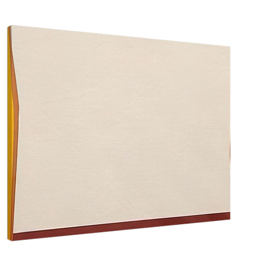 Larry Zox - White 7 - 1963 Canvas - 20x30 cm / 8x12 inches-canvas