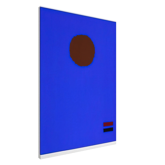 Adolph Gottlieb - Blue Night - 1970 Canvas - 20x30 cm / 8x12 inches-canvas