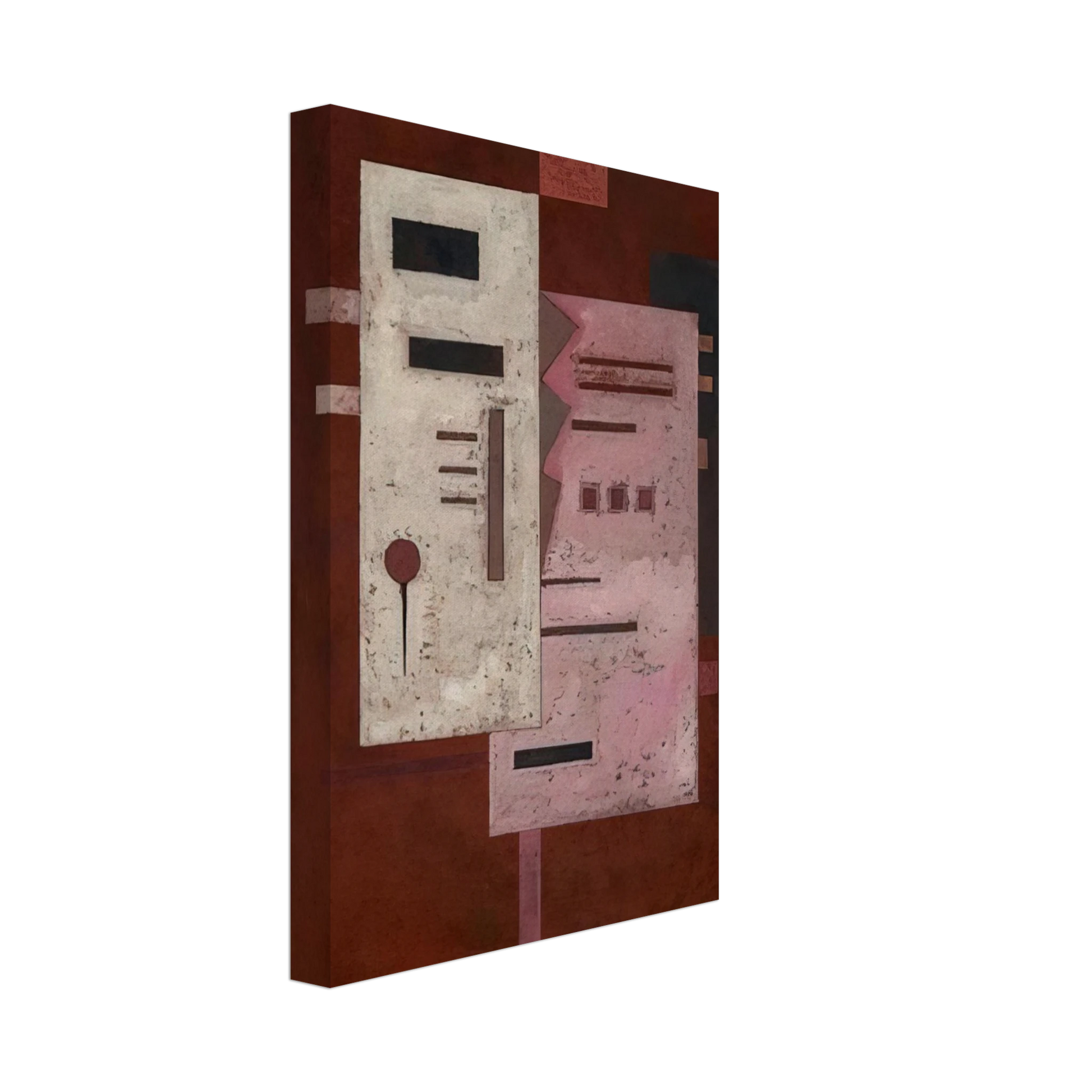 Wassily Kandinsky - SOFT ROUGHNESS 1933 Canvas - 40x60 cm / 16x24 inches-canvas