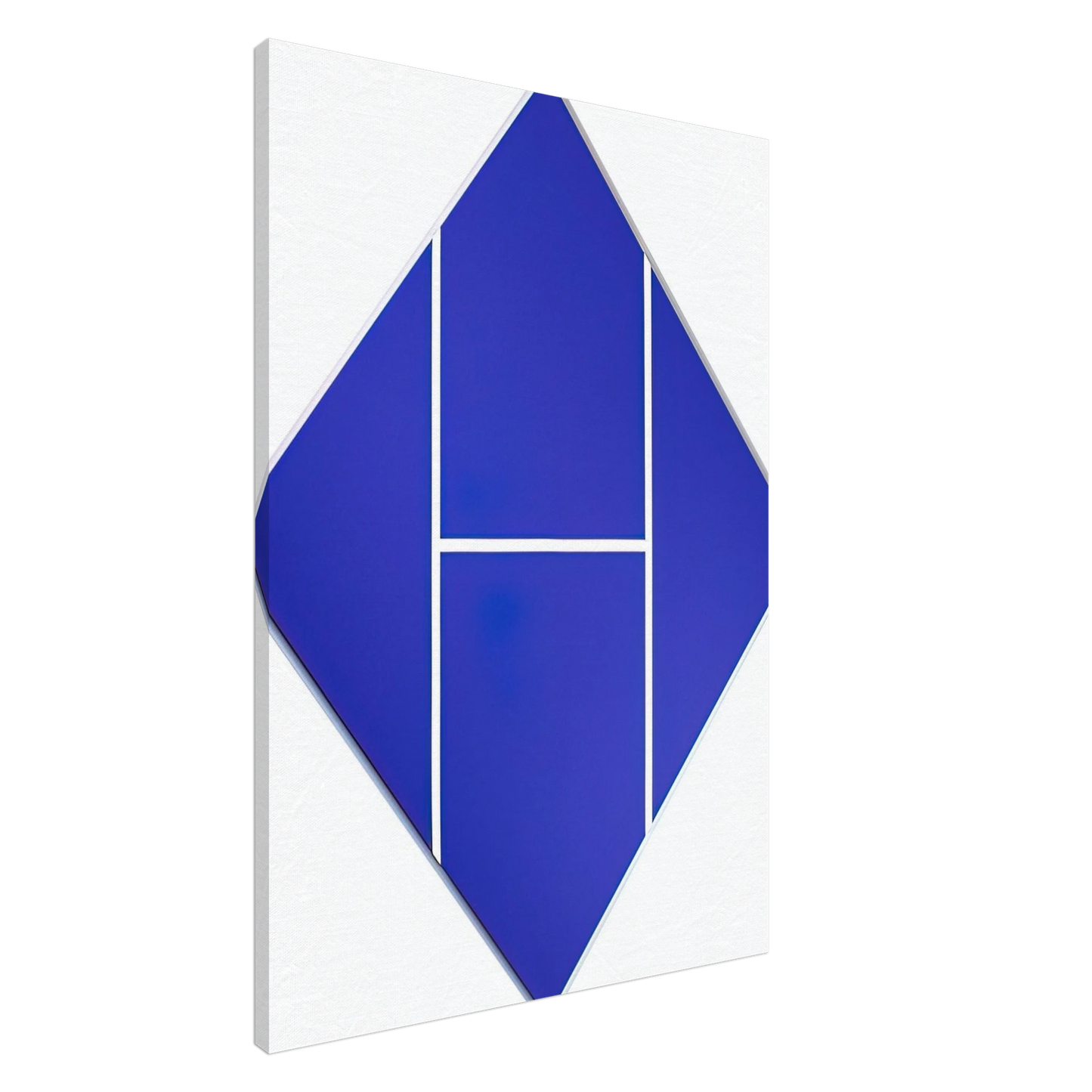 Carmen Herrera - Cobalt - 1982 Canvas - 20x30 cm / 8x12 inches-canvas