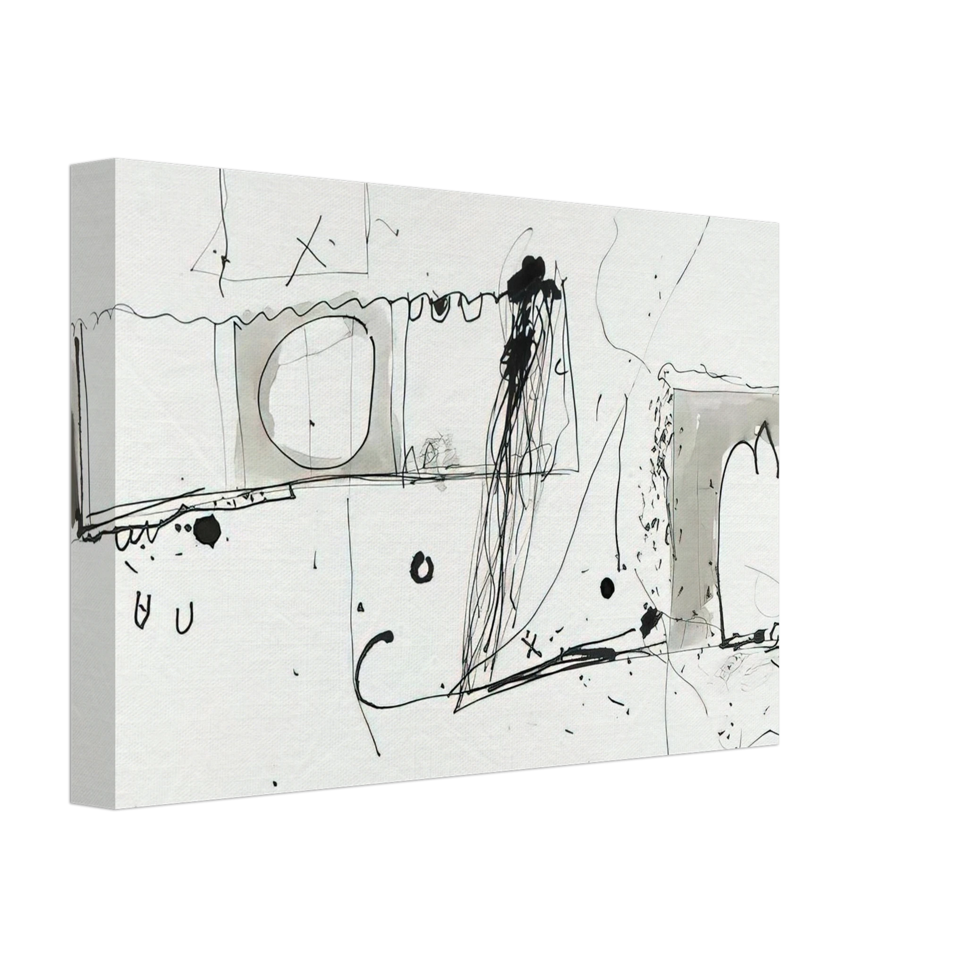 Gene Davis - Cross Fire - 1981 Canvas - 40x60 cm / 16x24 inches-canvas