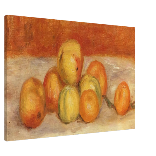 Pierre-Auguste Renoir - Apples and Manderines Canvas - 20x30 cm / 8x12 inches-canvas